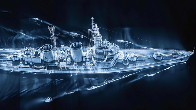Free ship warship naval illustration