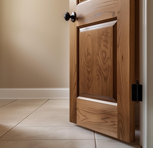 Free ai generated door interior illustration