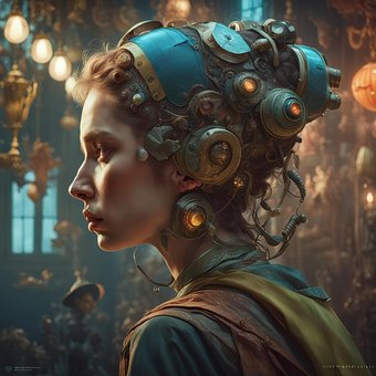 Free Humanoid Futuristic illustration and picture