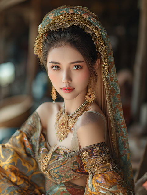 Free ai generated woman realistic illustration