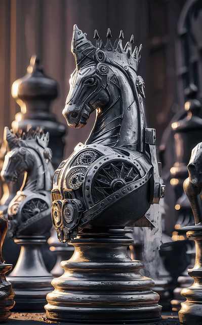 Free ai generated chess chessboard illustration