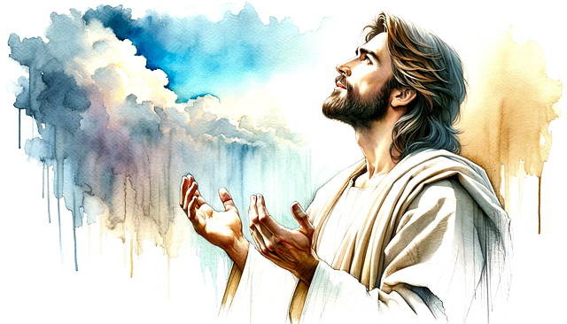 Free ai generated savior compassionate presence illustration