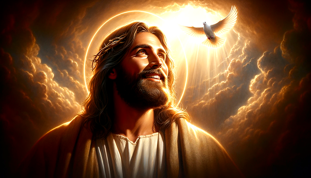 Free ai generated savior compassionate presence illustration
