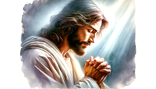 Free ai generated savior compassionate presence illustration