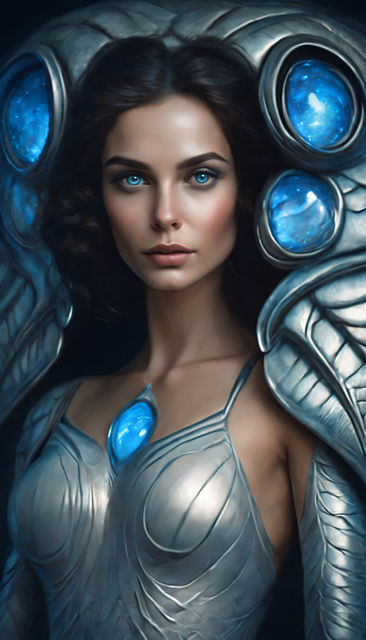 Ai Generado, Mujer, Rostro, Astral