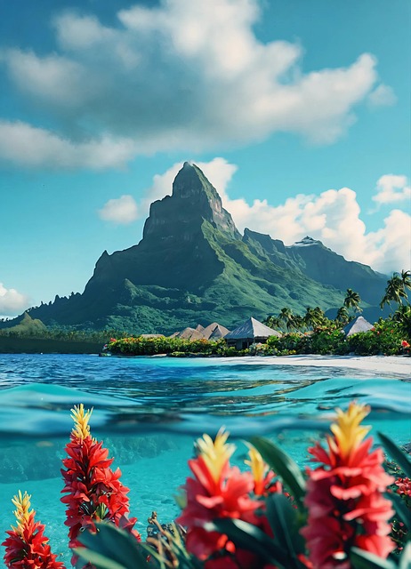 Free ai generated ocean sea illustration