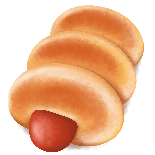Free Sausage Bread Food illustration and picture