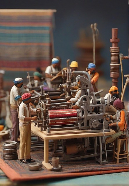 Free Ai Generated Miniature Looms illustration and picture