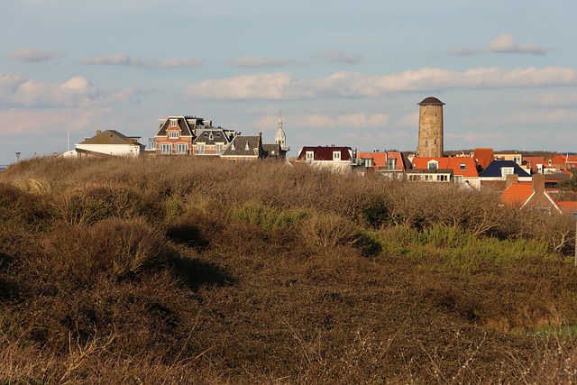 Free Houses Sand Dunes photo and picture