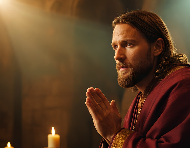 Free ai generated man jesus christ illustration