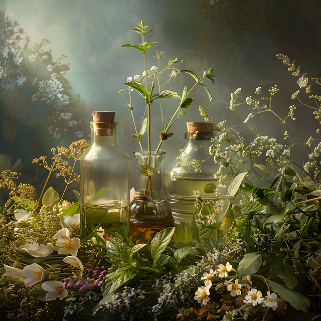 Download free HD stock image of Ai Generated Aromatherapy Free ai generated aromatherapy oil illustration