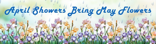Free flowers banner header illustration