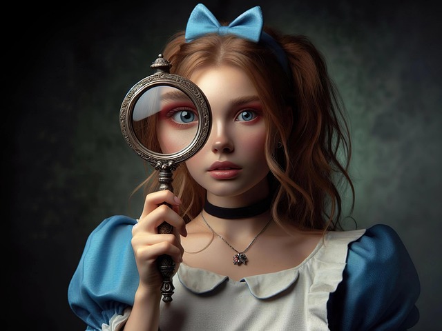 Ai Generiert, Frau, Alice, Wunderland