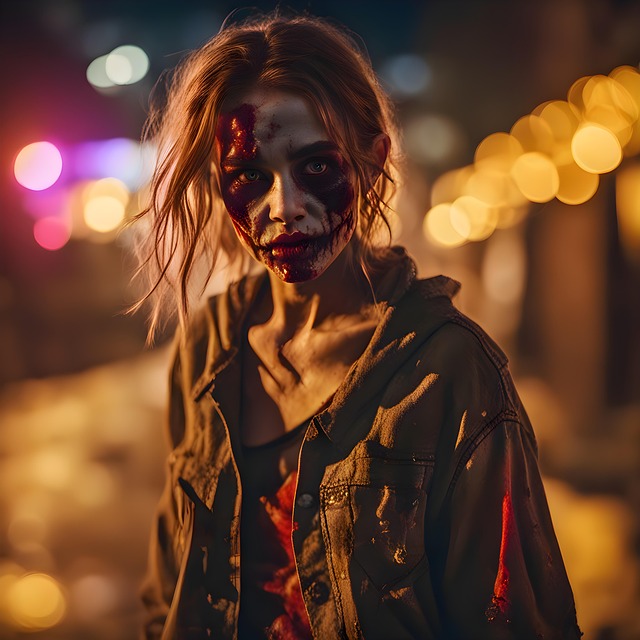Free ai generated zombie monster illustration