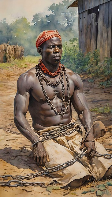 Free ai generated slave slavery illustration