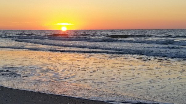 Free Ocean Sun photo and picture