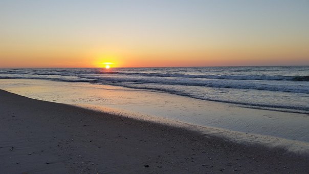 Free Ocean Sun photo and picture
