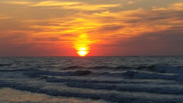 Free Ocean Sun photo and picture