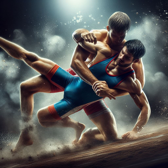 Ai Generiert, Ringen, Sport, Schlacht