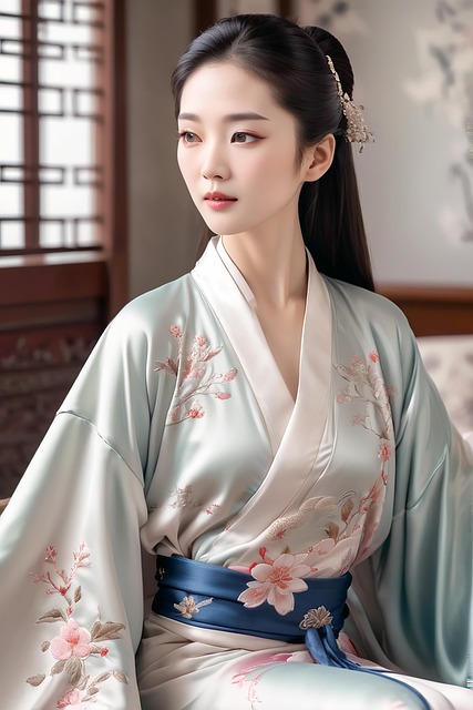 Download free HD stock image of Ai Generated Chinese Free ai generated chinese woman illustration