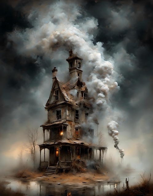 Free ai generated house remote illustration