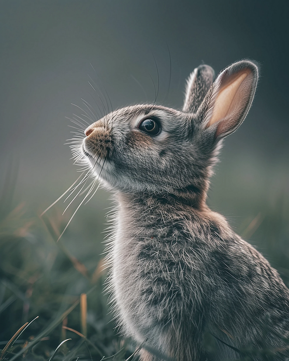 Download Ai Generated, Rabbit, Hare. Royalty-Free Stock Illustration ...