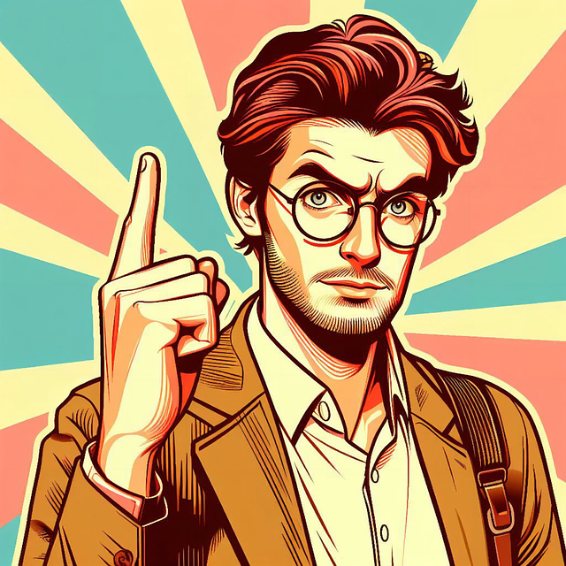 Free ai generated man raise illustration