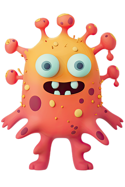 Free ai generated monster alien illustration