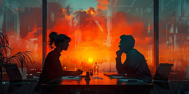 Free ai generated meeting business illustration