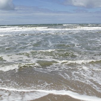 Playa, Arena, Ondas, Mar, Naturaleza