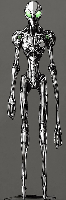 Extraterrestre, Robô, Ciborgue