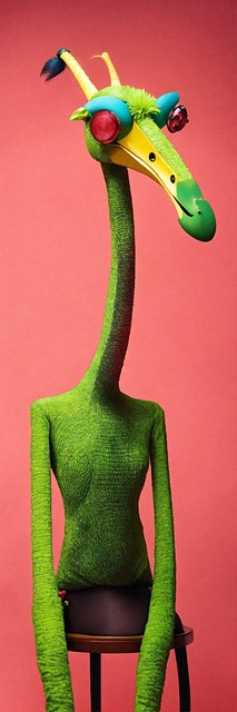 Free alien nature creature illustration