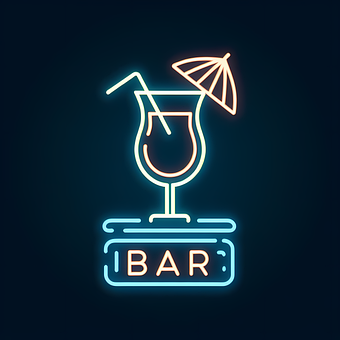 Ai Genereret, Bar, Cocktail, Skilt