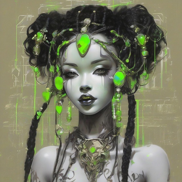 Free ai generated woman young illustration
