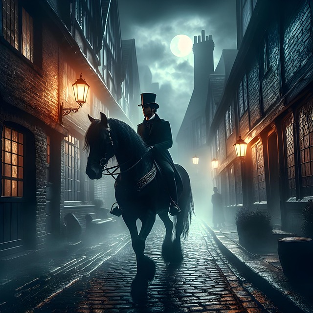 Ai Gerado, Homem, Cavalo, Cavalgando