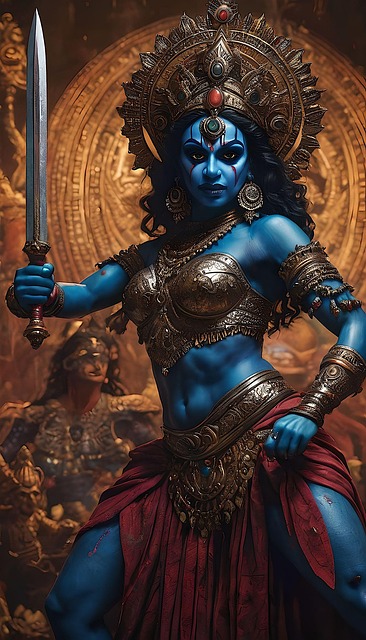 Ai Genereret, Hindu, Stil, Gudinde, Kali