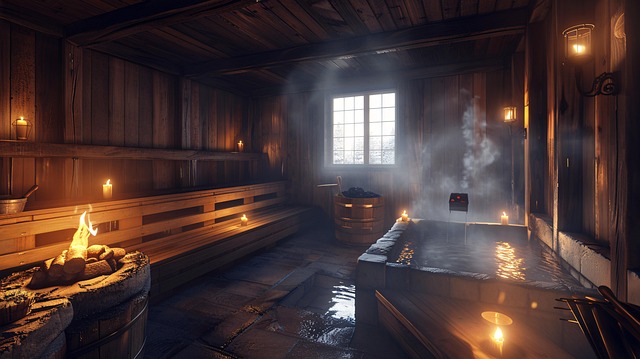 Free ai generated sauna steam illustration