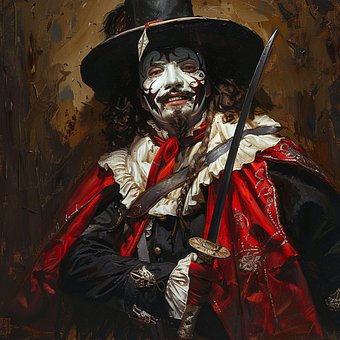 Free Ai Generated Mask illustration and picture