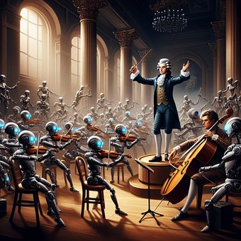 Mozart, Orquestra, Robos, Clássico