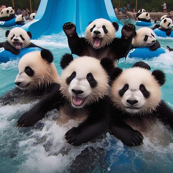 Free Ai Generated Panda illustration and picture