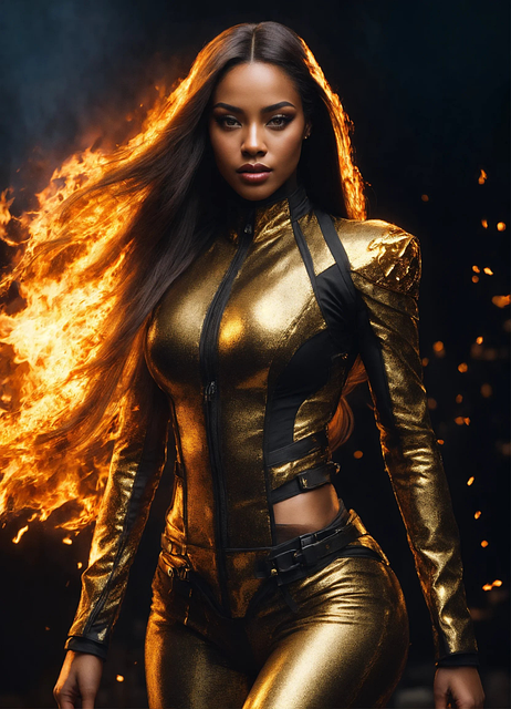 Download free HD stock image of Ai Generated Woman Free ai generated woman hero illustration
