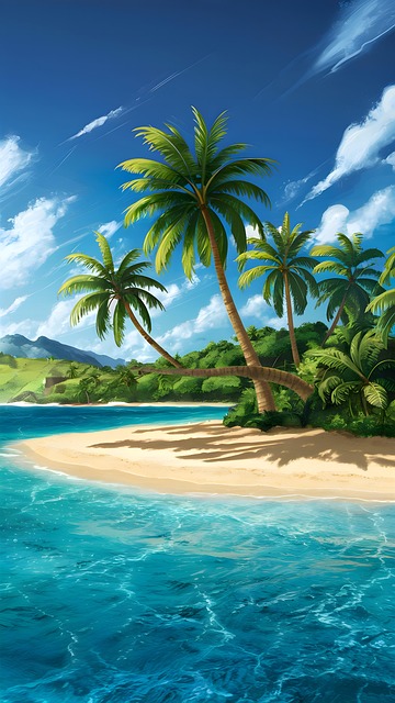 Free ai generated ocean sea illustration