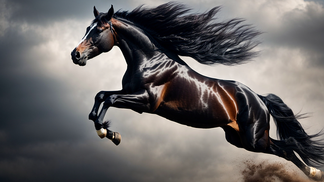 Free ai generated horse animal illustration