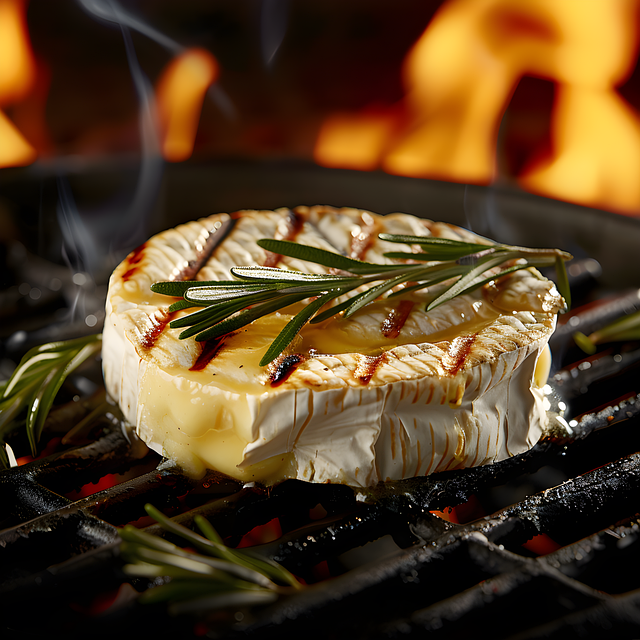Free ai generated camembert cheese illustration