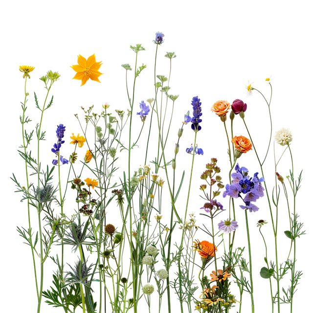 Ai Generiert, Wildblumen, Wiese, Pflanze
