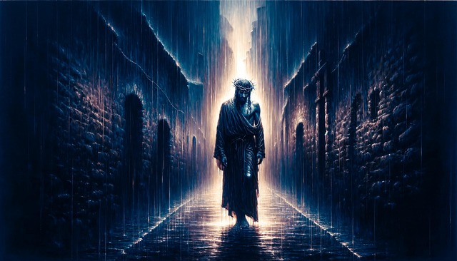 Free ai generated jesus savior illustration