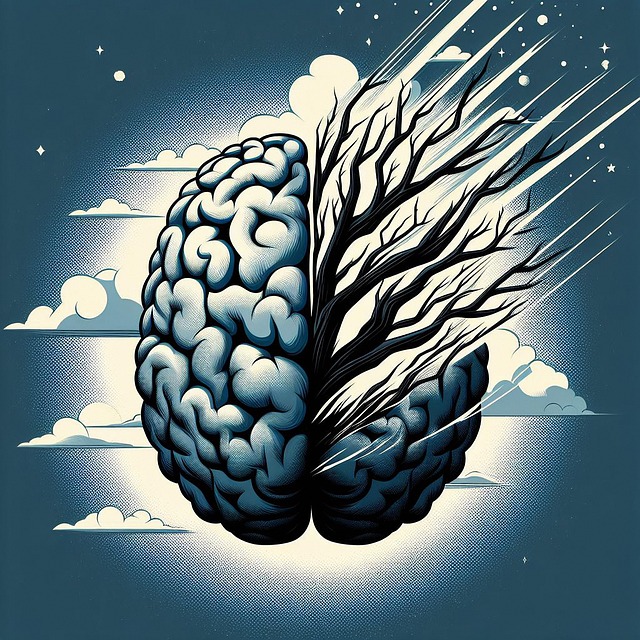 Download free HD stock image of Ai Generated Brain Free ai generated brain tree illustration
