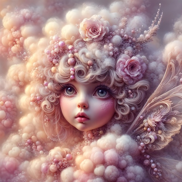 Download free HD stock image of Ai Generated Girl Free ai generated girl face illustration