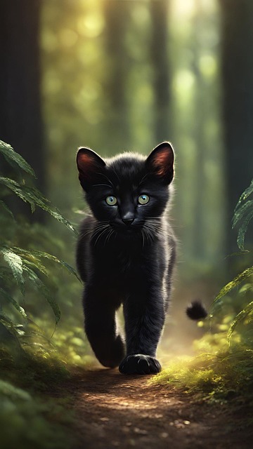 Free Ai Generated Cat illustration and picture