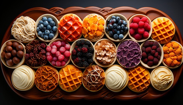 Free ai generated dessert confectionery illustration
